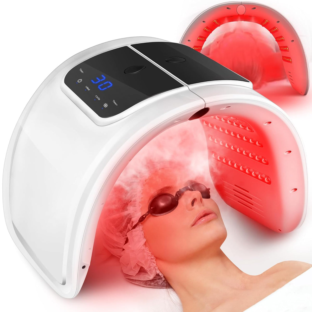 LED Light Therapy Facial Machine | 7-Color Photon Skin Rejuvenation Device